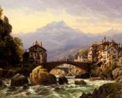 An Alpine Village - 查尔斯·厄弗拉西·库瓦塞格